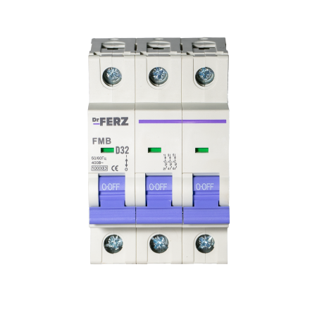 FMB-D 10kA 3P 32 х-ка D Автоматический выключатель